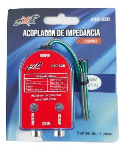 ADAPTADOR DE IMPEDANCIA ALTA/BAJA 030-320