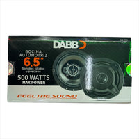 BOCINA 6.5" 4 CANALES 4 OHM 35 W RMS DAB-0305