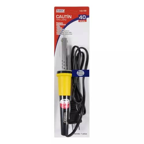 CAUTIN TIPO LAPIZ 40W AMARILLO  110-150