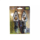 LUCES LATERALES 3528 P/MOTO AZUL  246-721