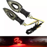 LUCES LATERALES 3528 P/MOTO ROJO  246-723