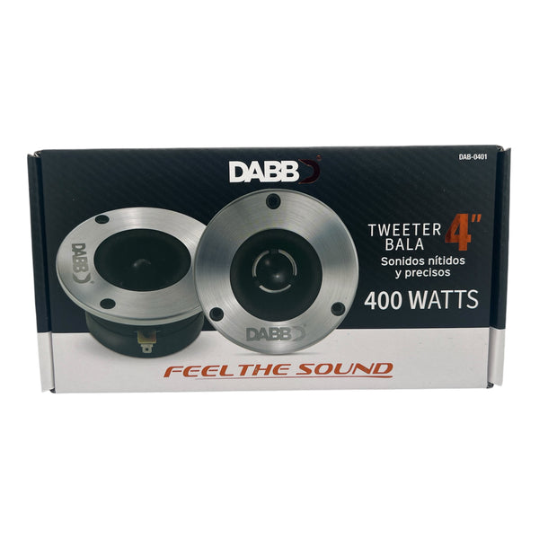 JUEGO DE TWEETER 4" BALA 35 W RMS   DAB-0401