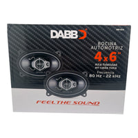 BOCINA 4X6" 3CANALES 3OHM  DAB-0310