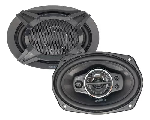 NEW BOCINA 6X9" 5 CANALES 4 OHM 80W DAB-0304