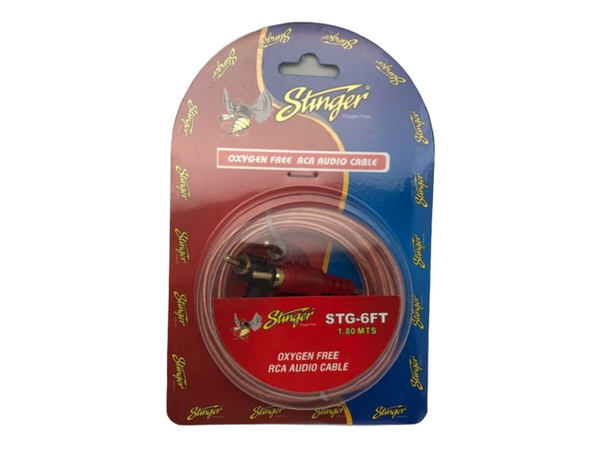 EXTENSION RCA 1.80 M BLISTER STINGER  STG-6FT