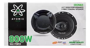 BOCINA COAXIAL 3 VIAS 6.5 800W  IRON-65