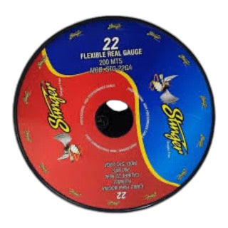 ROLLO DE CABLE CALIBRE 22  MARCA STINGER 200MTS  STG-22GA